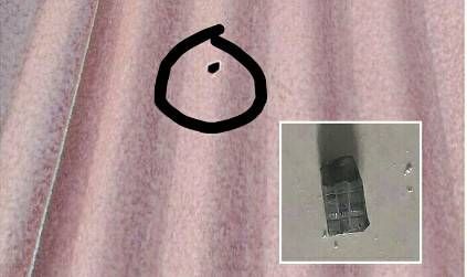 Dikira Petasan, Dor ! Atap Rumah Guru SMA Negeri Labuhanbatu  Kena Peluru Nyasar