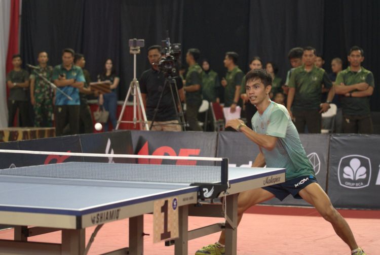 Kejuaran Tenis Meja Piala Kasad 2023 Ditutup, Polri Sabet Juara Satu Kategori Beregu TNI-Polri