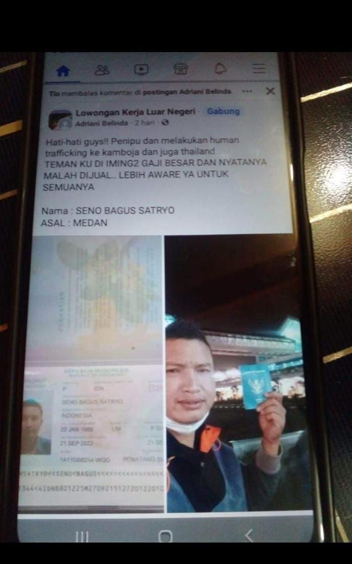 Tiok Tipu Warga, Modus Diimingi Kerja ke Luar Negeri