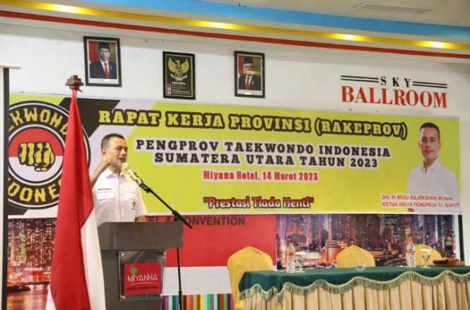 Ijeck: Mr Oh IL Nam Tawarkan Diri jadi Konsultan Taekwondo Sumut