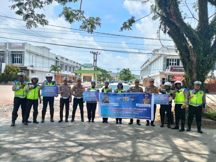 Satlantas Polres Labuhanbatu Tindak 592 Pengendara Selama 14 Hari Ops Keselamatan Toba