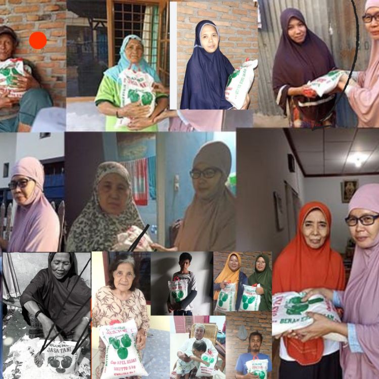 Keluarga Abdul Azis Terus Bantu Warga Kurang Mampu