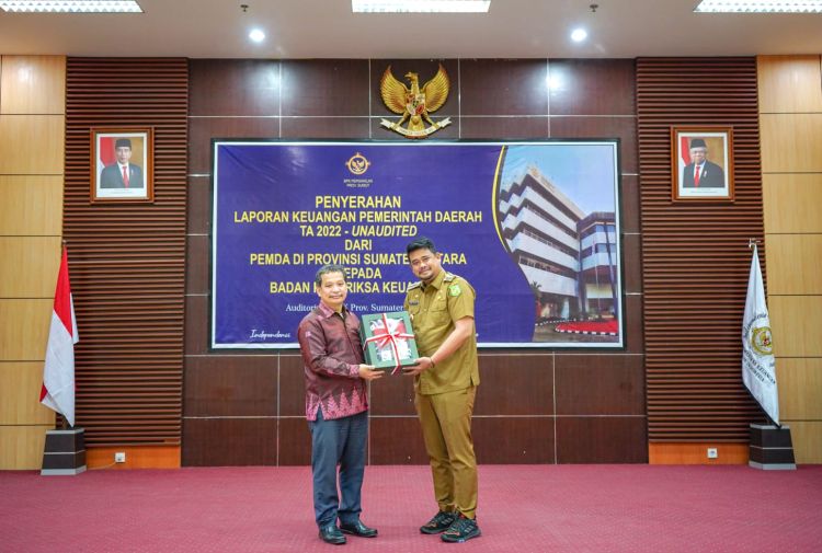 BPK Apresiasi Pemko Medan Serahkan LKPD Unaudited TA 2022 Tepat Waktu