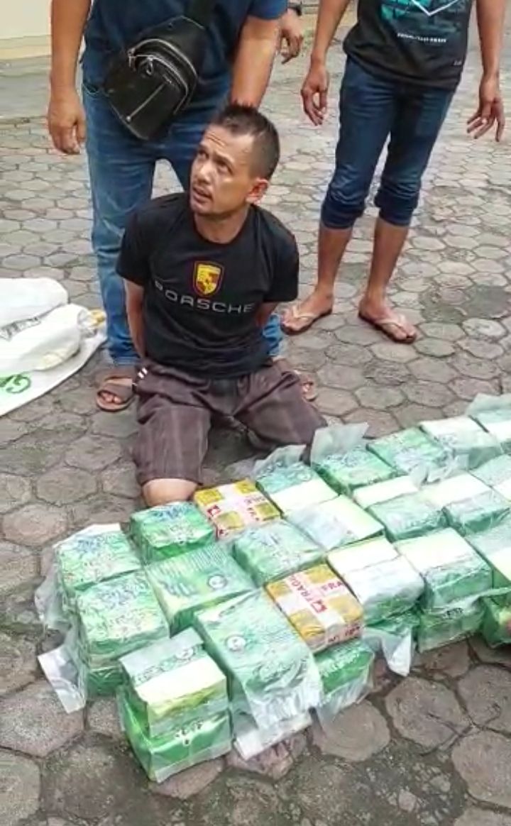 Wow, Polda Sumut Ungkap 50 Kg Sabu dari Aceh, Begini Penampakannya