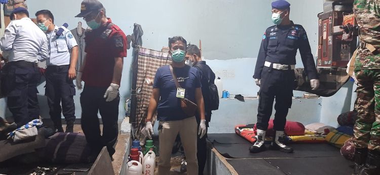 Tim Gabungan Razia Warga Binaan Lapas Pematangsiantar