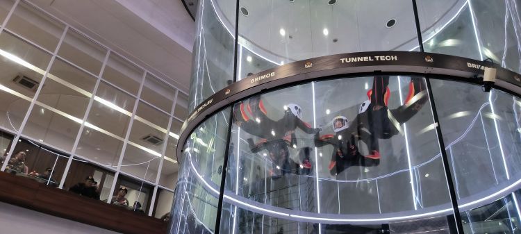 Dankor Brimob Resmikan Wind Tunnel Terbesar Se-Asia Tenggara