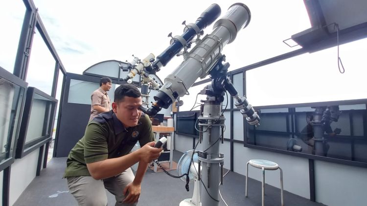 OIF UMSU Siapkan Alat Canggih dan Modern Pantau Hilal Penetapan 1 Ramadan 1444 H