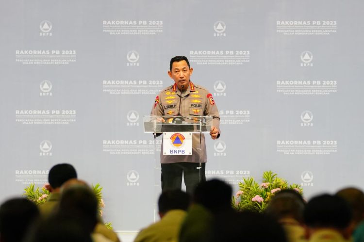 Kapolri Tekankan Pentingnya Menguatkan Manajemen Risiko Bencana