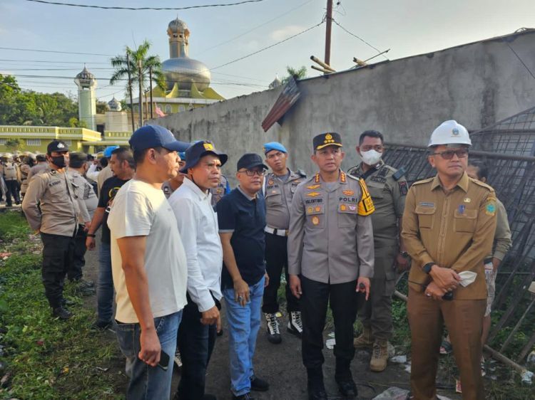 Penertiban Velodrome Kondusif, Kapolda Sampaikan Terimakasih ke Masyarakat