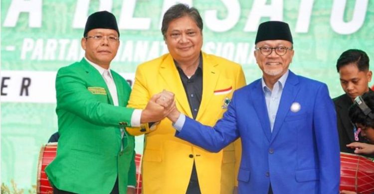 Sangkal Ketemu Jalan Buntu, Habis  Lebaran KIB Bertemu Bahas Pencapresan