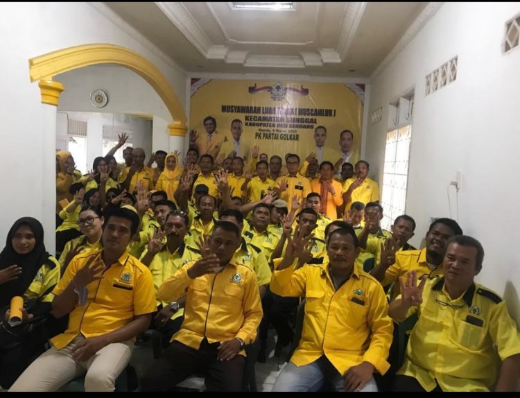 Jumana Pimpin PK Partai Golkar Sunggal