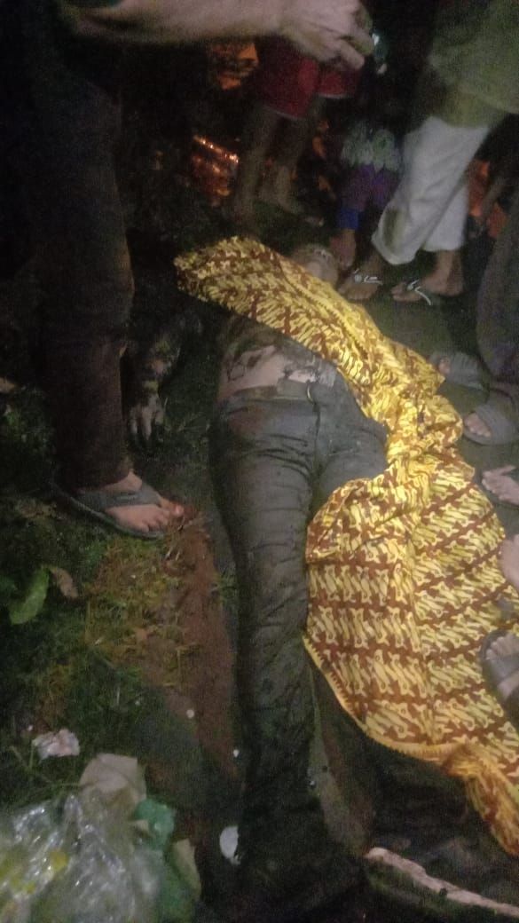 Tewas Nyungsep ke Parit Gegerkan Warga