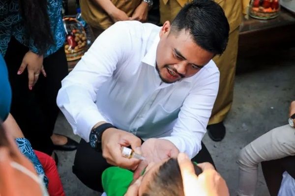 Dinkes Kota Medan Sebut Pemberian Vaksin Sub PIN Polio Capai 81,99 Persen
