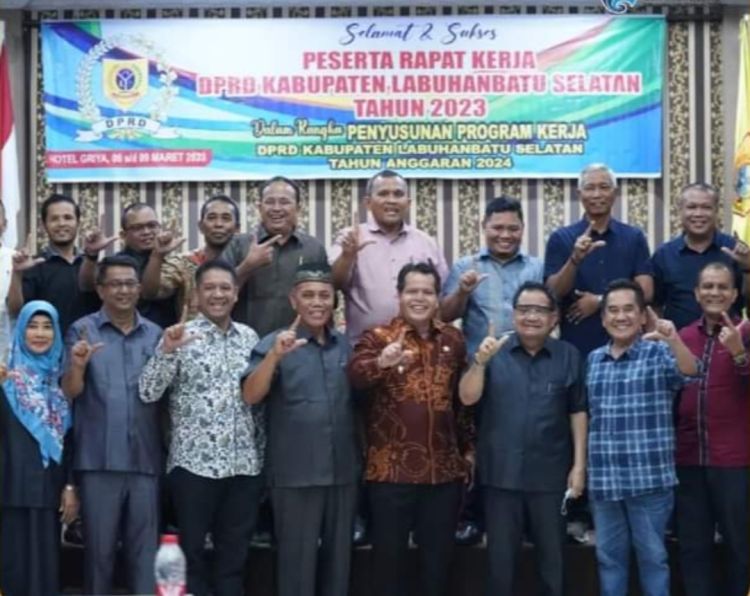 Dewan Labusel Susun Program Kerja di Griya Hotel Medan Dihadiri Wakil Bupati