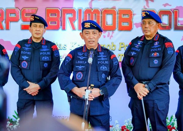 Kapolri Minta Brimob Amankan Agenda Nasional Hingga Internasional