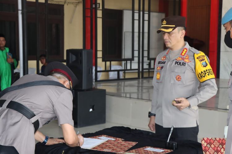 Tiga Kapolsek Jajaran Polresta Deliserdang Disertijabkan