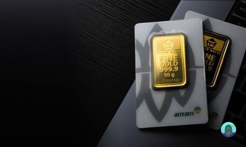 Harga Emas Antam Turun Rp2.000 ke Level Rp1.087.000