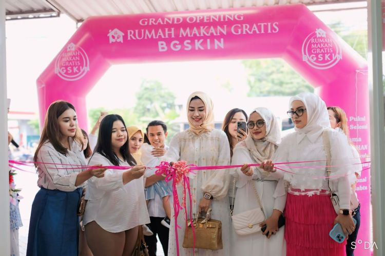 Tebar Kebaikan, Komunitas BG Skin Siapkan 500 Porsi Makan Gratis Per Hari