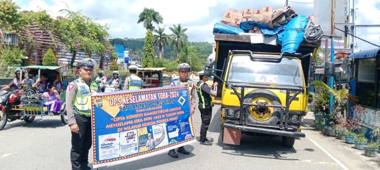 Polres Nias Selatan Tindak 374 Pelanggar Dalam Operasi Toba 2024
