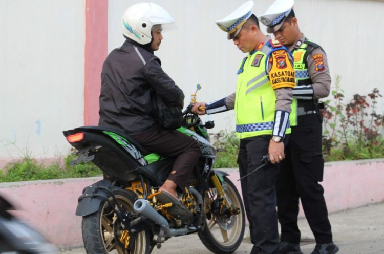 Ops Keselamatan Toba 2024, Polres Nias Jaring 54 Pelanggar, Laka Lantas Nihil