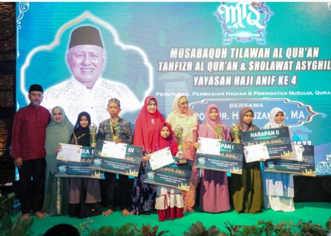MTQ Yayasan H Anif IV, Lahirkan Talenta Baru Generasi Qurani