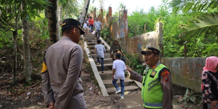 Polres Tapsel Siagakan Personel di Titik Rawan Pungli Aek Sijorni