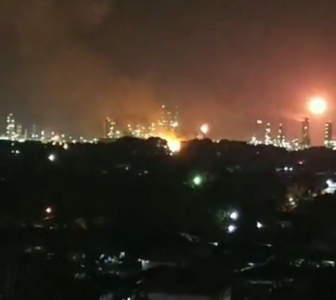 Polda Riau Selidiki Peristiwa Ledakan Kilang Pertamina Dumai