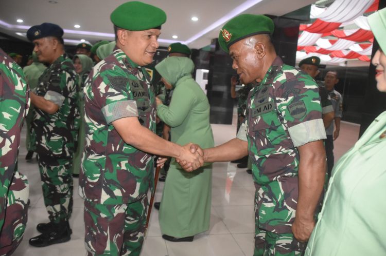19 Perwira Kodam I/BB Naik Pangkat Periode 1 April 2023