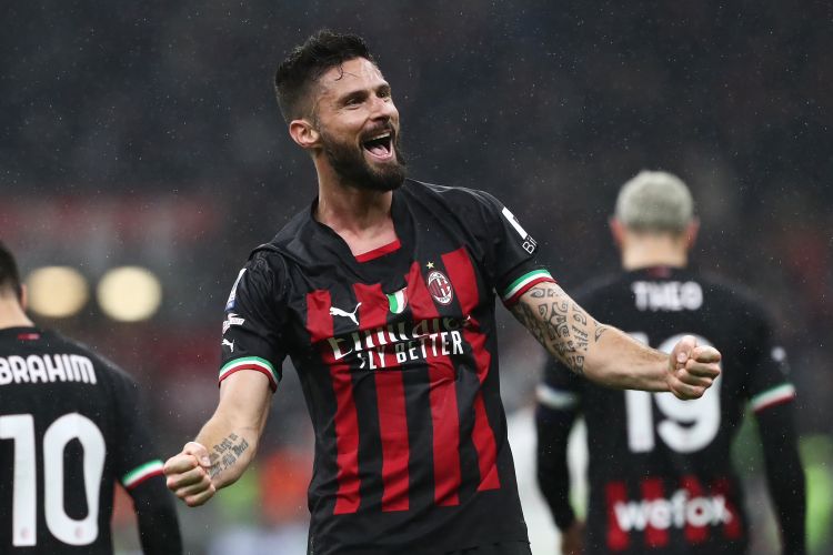 Kontrak Oliver Giroud di AC Milan Diperpanjang Hingga 2024