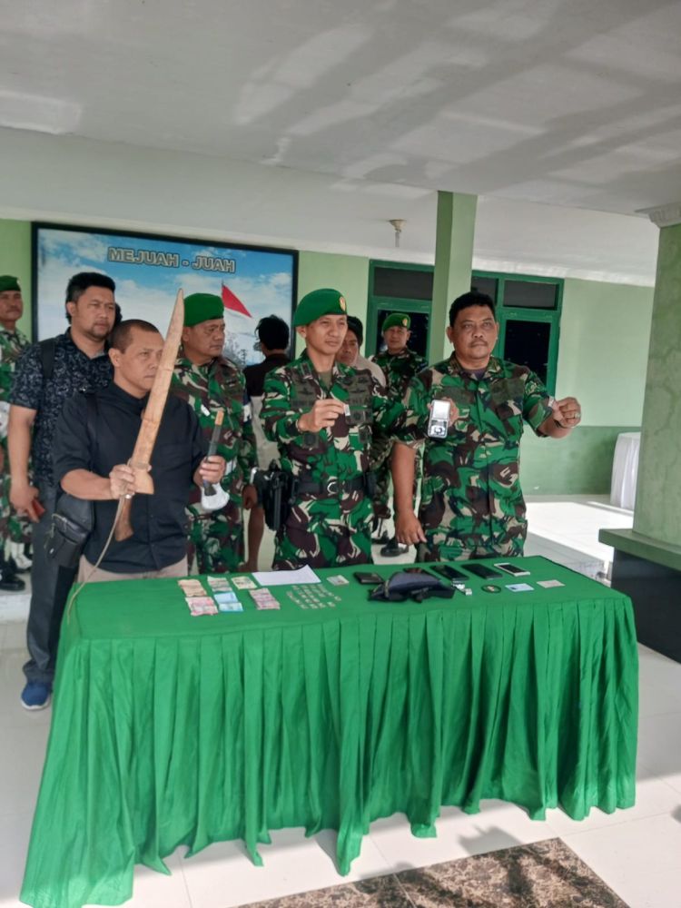 Bandar Narkoba Kecamatan Mardinding Tak Berkutik Dibekuk Intel Kodim 02025/TK