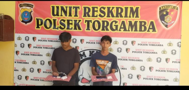 Sepekan Menjabat, Kapolsek dan Kanit Reskrim Torgamba Getol Tangkap Pelaku Narkoba