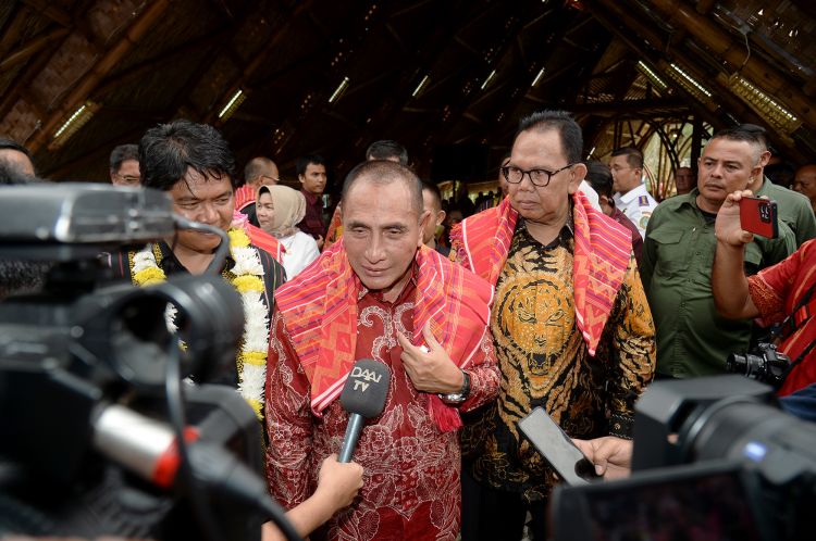 Gubsu Edy Rahmayadi: Lestarikan Titik Nol Peradaban Suku Karo