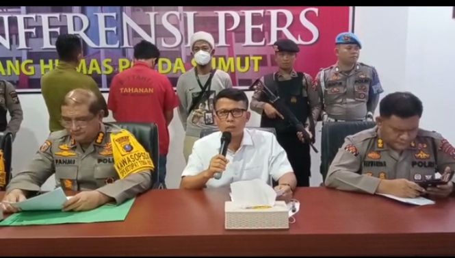 Usai Ditetapkan Tersangka Penganiayaan, Anak Perwira Polda Sumut Langsung Ditahan