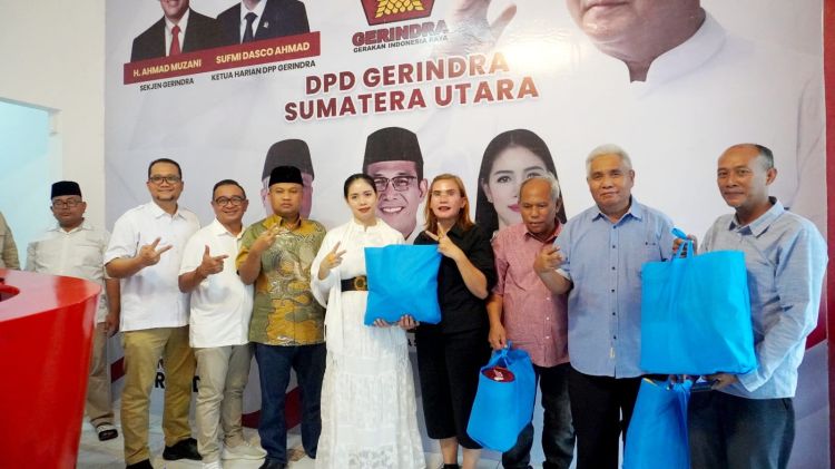 Gerindra Sumut Konsisten Perkuat Silaturahmi Dengan Insan Pers