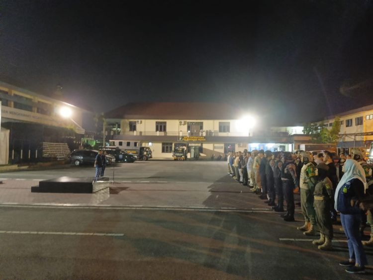 Tim Gabungan Polrestabes Medan Gelar Patroli Antisipasi Kejahatan saat Ramadan