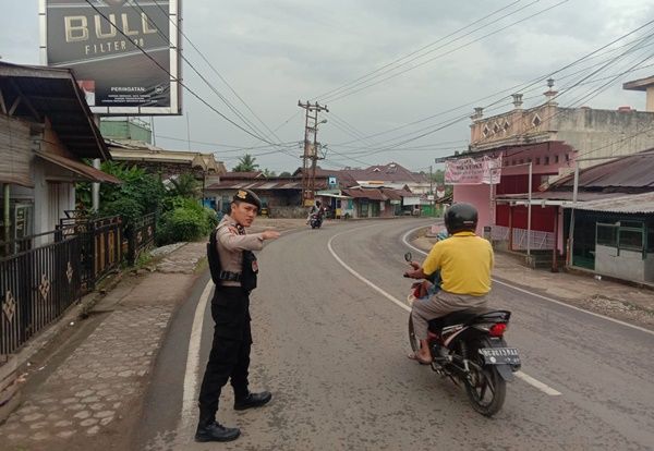Polres PALI Gelar Kegiatan Strong Point, Ini Tujuannya