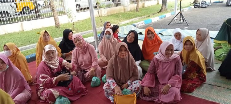 Perwiritan Al Hidayah BSP Hadiri Perwiritan Akbar di Rumdis Bupati Deliserdang