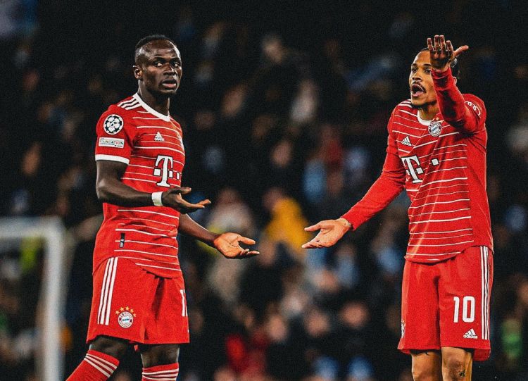 Bayern Munchen Skrosing Sadio Mane Buntut Pemukulan Leroy Sane