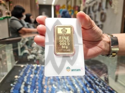 Harga Emas Antam Sentuh Level Rp1.073.000