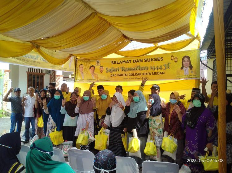 DPD Partai Golkar Medan Gelar Safari Ramadhan