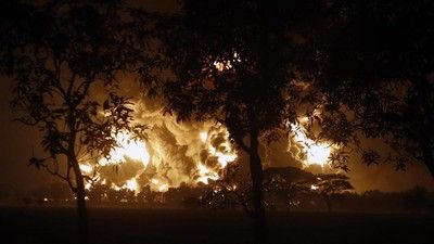 Korban Kilang Pertamina Dumai Meledak Jadi 9 Orang