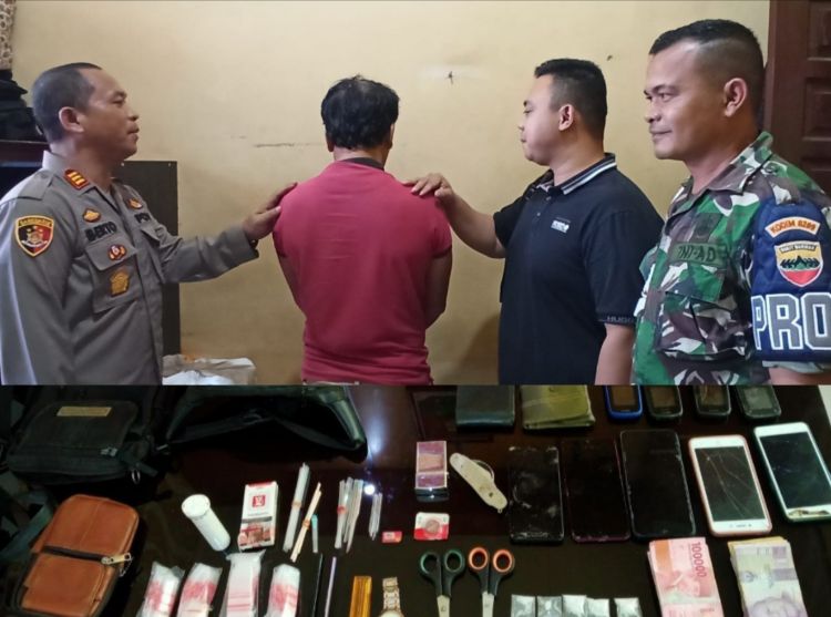 Lapor Babinsa, Pengedar Sabu Labuhanbatu Utara Baru Ketangkap
