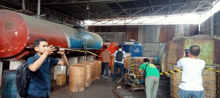 Polda Sumut Geledah Gudang Minyak Milik AKBP Achiruddin Hasibuan, Ini Hasilnya