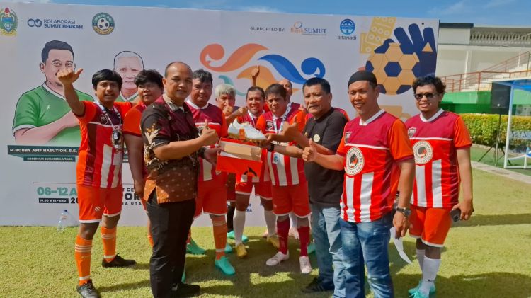 Kapolrestabes Medan Dukung Tim JCS Tampil di Mini Soccer Piala Gubsu 2026