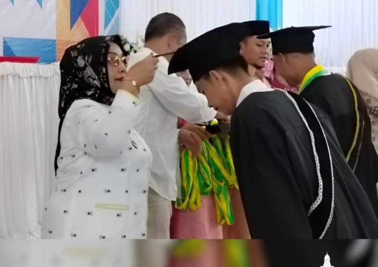 Wabup Labuhabatu Hadiri Purna Siswa Angkatan Ke-VII