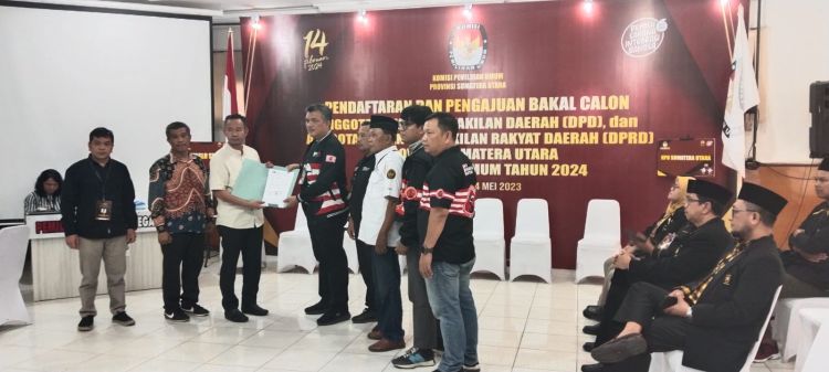 Pemilu 2024, 18 Parpol Sudah Daftarkan Bacaleg ke KPU Sumut