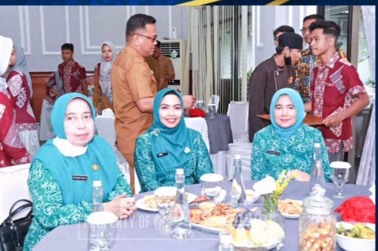 Maya Hasmita Hadiri Kunker Ketua Umum TP PKK Pusat di Kota Binjai