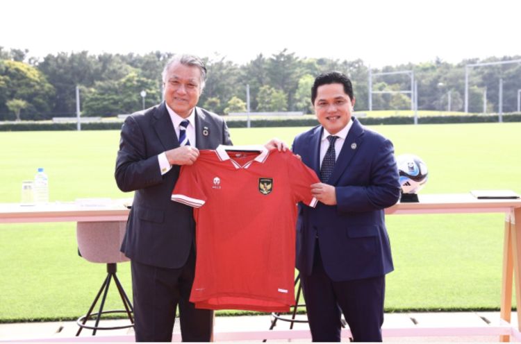 Kerjasama PSSI dan JFA Lahirkan Tiga Poin Perjanjian