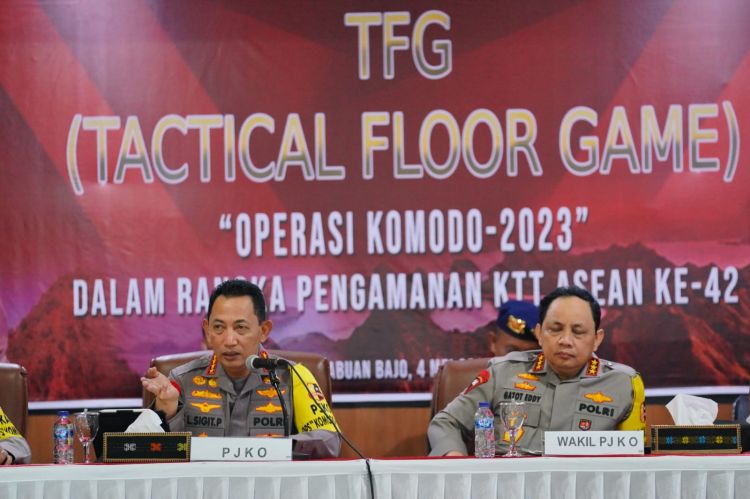 Kapolri Tekankan Personel Harus Pahami Tugas dan Cara Bertindak saat Amankan KTT ASEAN