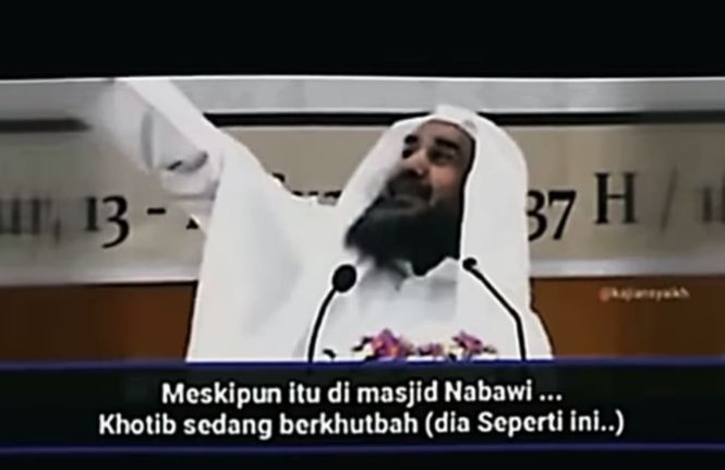 Viral, Imam Besar Madinah Sindir Kebiasaan Jemaah Indonesia